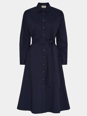 I SAY Sigga Shirt Dress Dresses 640 Navy