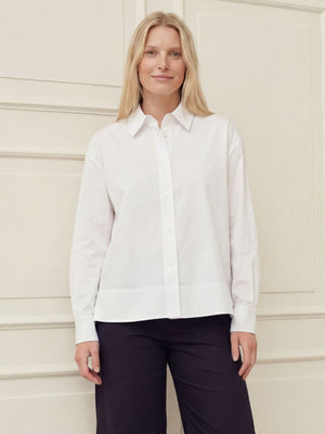 I SAY Sigga Shirt Jacket Shirts 100 White