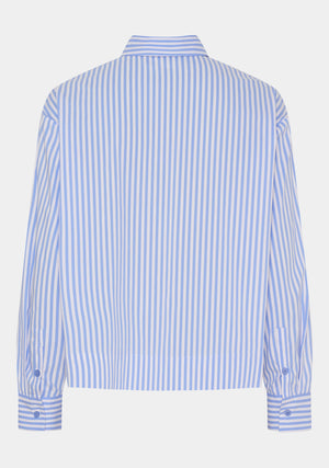 I SAY Sigga Shirt Jacket Shirts N38 Light Blue/White Stripe