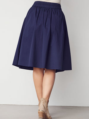 I SAY Sigga Skirt Skirts 640 Navy