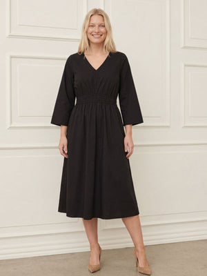 I SAY Sigga Sleeve Dress Dresses 900 Black