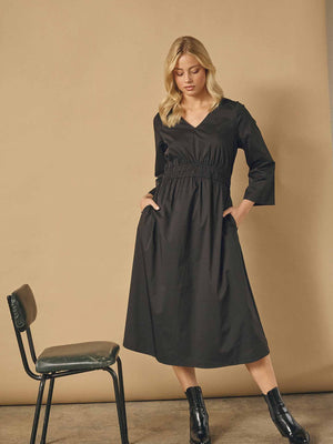 I SAY Sigga Sleeve Dress Dresses 900 Black