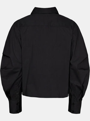 I SAY Sigga Sleeve Shirt Shirts 900 Black
