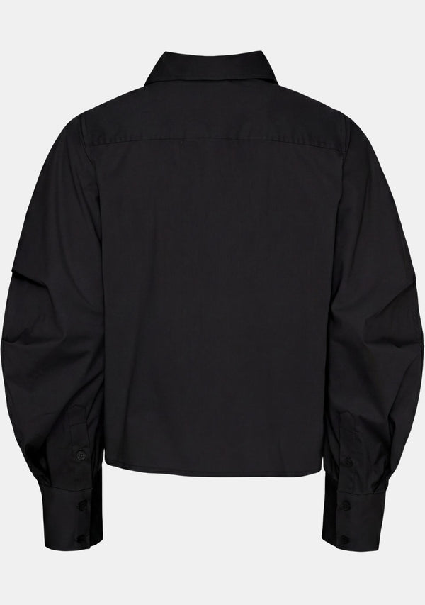 I SAY Sigga Sleeve Shirt Shirts 900 Black