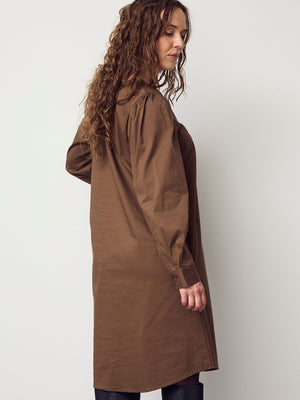 I SAY Sigga V-Neck Dress Dresses 391 Cafe Latte