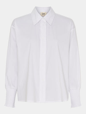 I SAY Sigga Wide Shirt Shirts 100 White