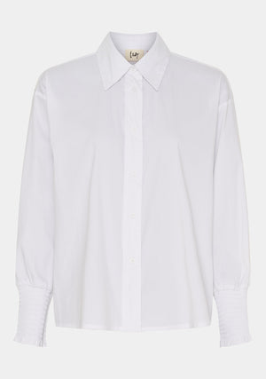 I SAY Sigga Wide Shirt Shirts 100 White