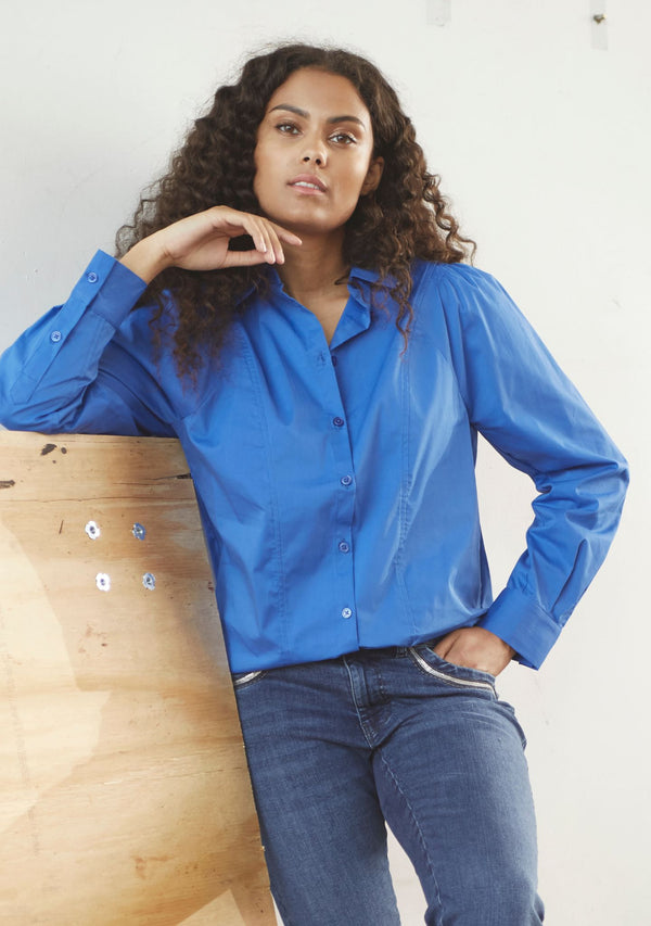 I SAY Sigga l/s Shirt Shirts 636 Jeans blue