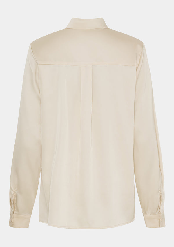 I SAY Steff Basic Shirt Shirts 112 Sand