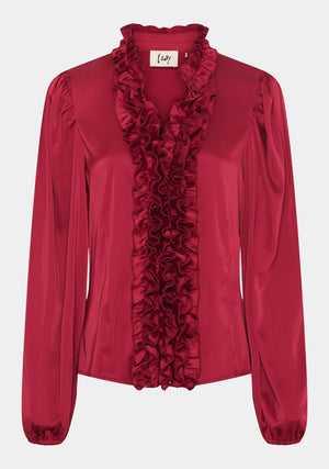 I SAY Steff Blouse Blouses 404 Red