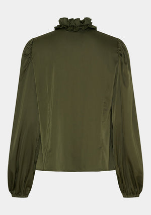 I SAY Steff Blouse Blouses 885 Khaki