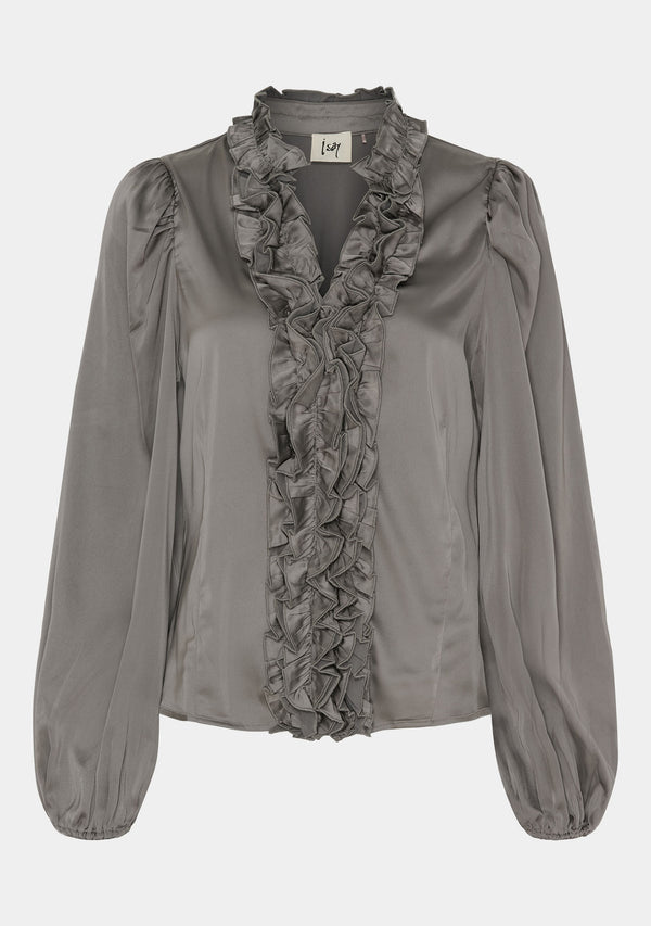 I SAY Steff Blouse Blouses 911 Grey