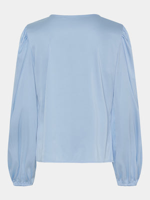 I SAY Steff Flounce Blouse Blouses 619 Light Blue