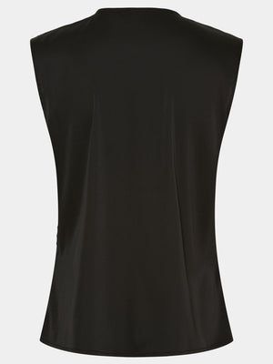 I SAY Steff Flounce Top Tops 900 Black