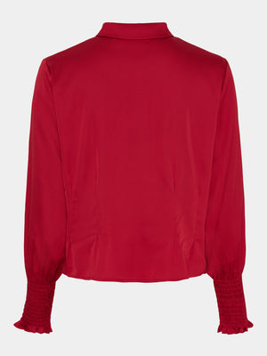 I SAY Steff Shirt Jacket Shirts 404 Red