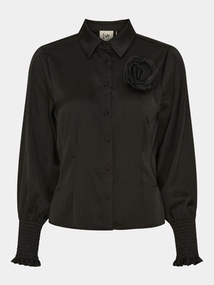 I SAY Steff Shirt Jacket Shirts 900 Black