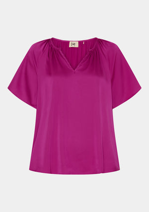 I SAY 	Steff s/s Blouse Blouses 544 Autumn Pink