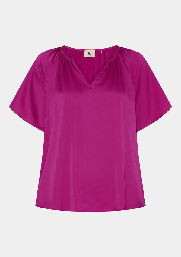 I SAY 	Steff s/s Blouse Blouses 544 Autumn Pink