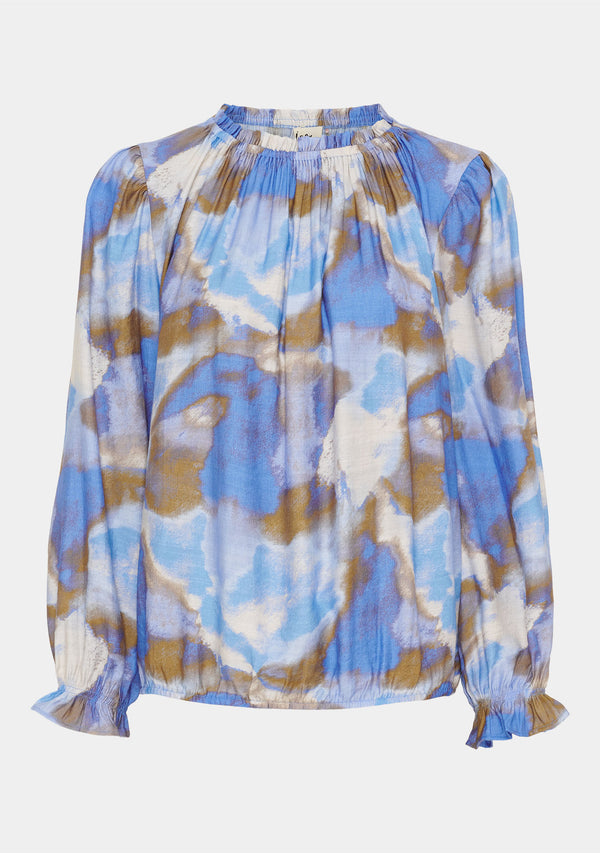 I SAY Tanna Printed Blouse Blouses N12 Spring Fresh