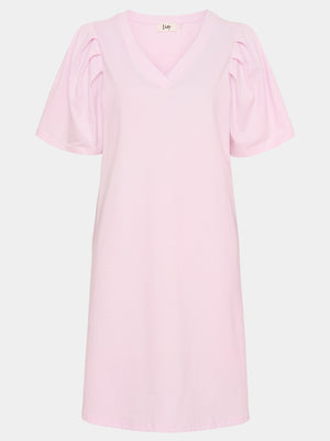 I SAY Tinni V-Neck Dress Dresses 516 Pink