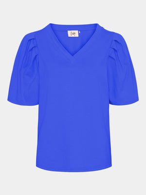 I SAY Tinni V-Neck T-Shirt Basics 636 Jeans blue