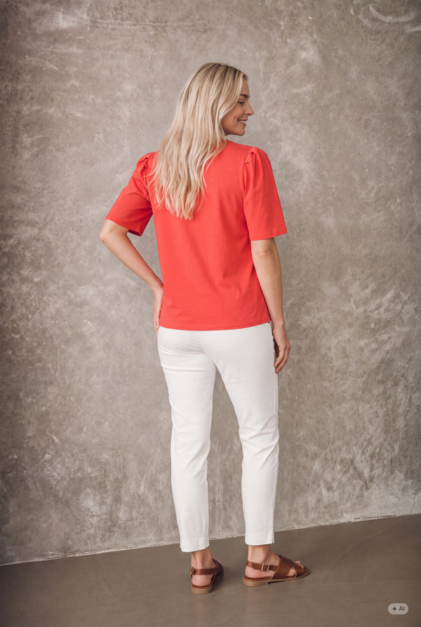I SAY Tinni s/s T-Shirt Basics 431 Raspberry