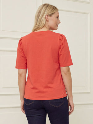 I SAY Tinni s/s T-Shirt Basics 432 Fresh Red