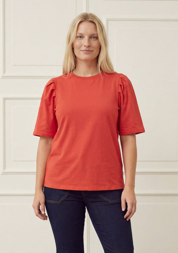 I SAY Tinni s/s T-Shirt Basics 432 Fresh Red