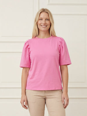 I SAY Tinni s/s T-Shirt Basics 515 Hot pink