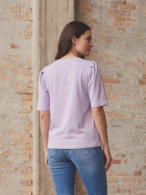 I SAY Tinni s/s T-Shirt Basics 541 Purple Light