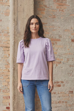 I SAY Tinni s/s T-Shirt Basics 541 Purple Light
