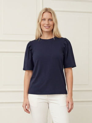I SAY Tinni s/s T-Shirt Basics 640 Navy