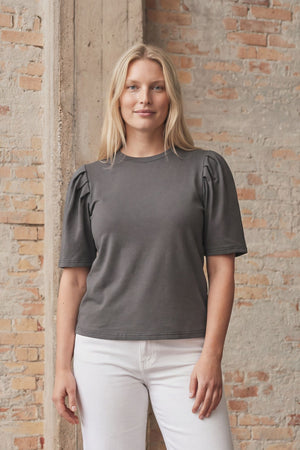 I SAY Tinni s/s T-Shirt Basics 911 Grey