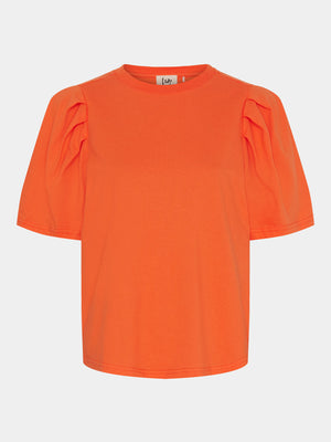 I SAY Tinni s/s T-Shirt Basics 245 Warm Orange
