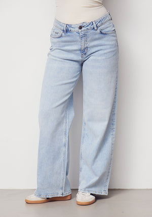 I SAY Torino Highwaist Jeans Pants 670 Blue Wash Denim