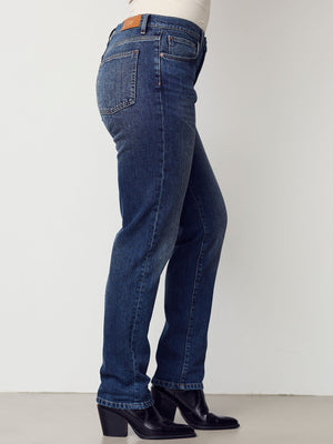 I SAY Torino Long Jeans Pants M21 Dark Marble Denim