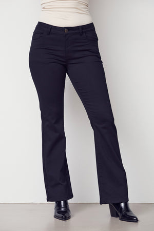 I SAY Toscana Flare Pant Pants 900 Black