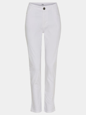 I SAY Udine Slim Pant Pants 100 White