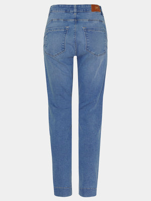 I SAY Verona Basic Jeans Pants 622 Bright Blue Denim