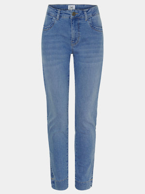 I SAY Verona Basic Jeans Pants 622 Bright Blue Denim