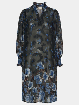 I SAY Vibse Printed Dress Dresses N44 Flower Border