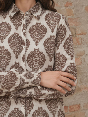 I SAY Vibse Shirt Shirts N85 Heritage Damask