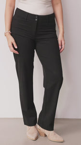 I SAY Firenze Straight Pant Pants 900 Black