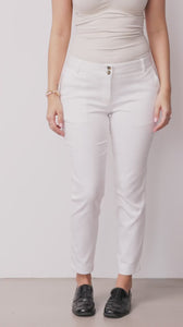 I SAY Isay Chino Pant Pants 100 White