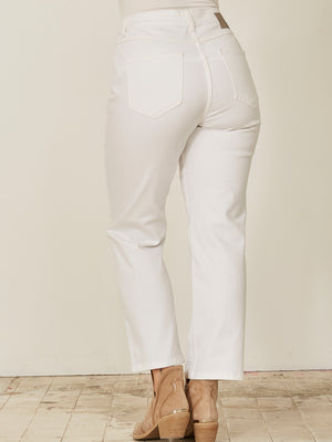 I SAY Como Straight Pant Pants 100 White