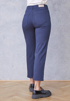 I SAY Isay Straight Pant Pants 640 Navy
