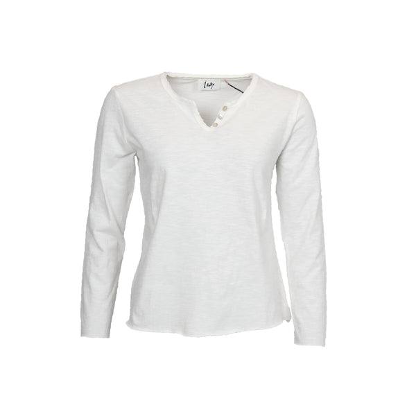 I SAY Kiva L/S T-Shirt T-Shirts 100 White