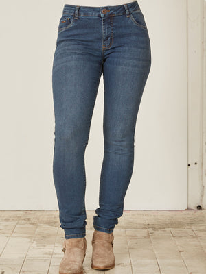 I SAY Lido Jeans Pants 670 Blue Wash Denim