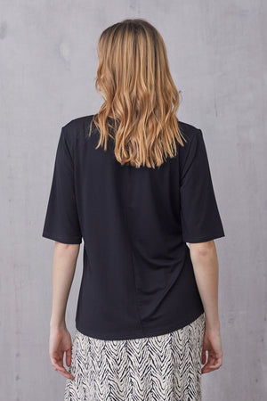 I SAY Louis s/s T-Shirt T-Shirts 900 Black