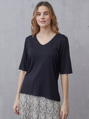 I SAY Louis s/s T-Shirt T-Shirts 900 Black